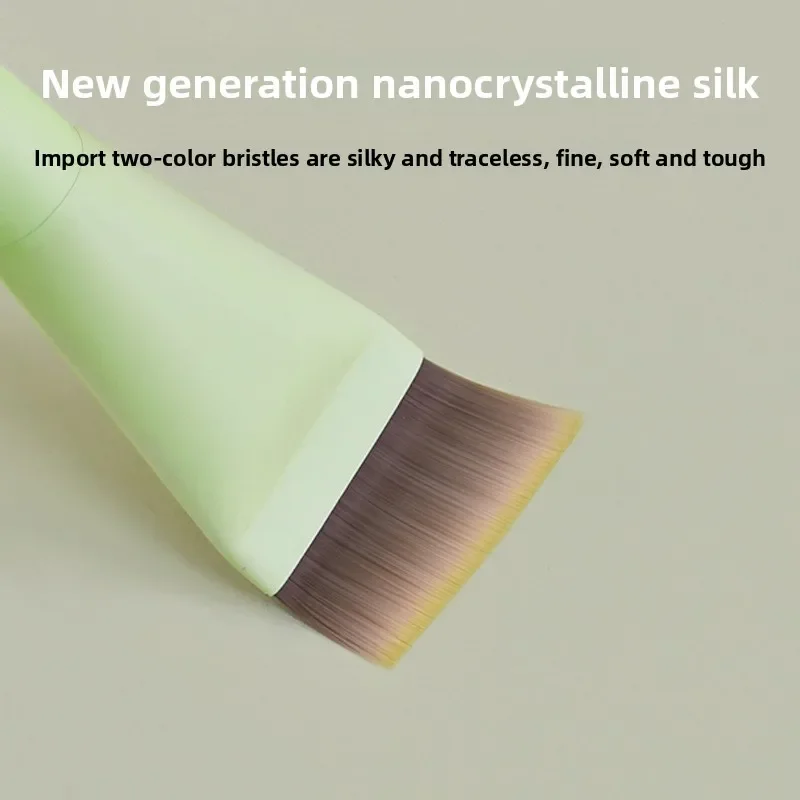 Pennello per fondotinta ultra sottile Pennello per contorno viso Pennello per correttore inclinato Pennelli per trucco per sfumare strumenti per il trucco brochas maquillaje