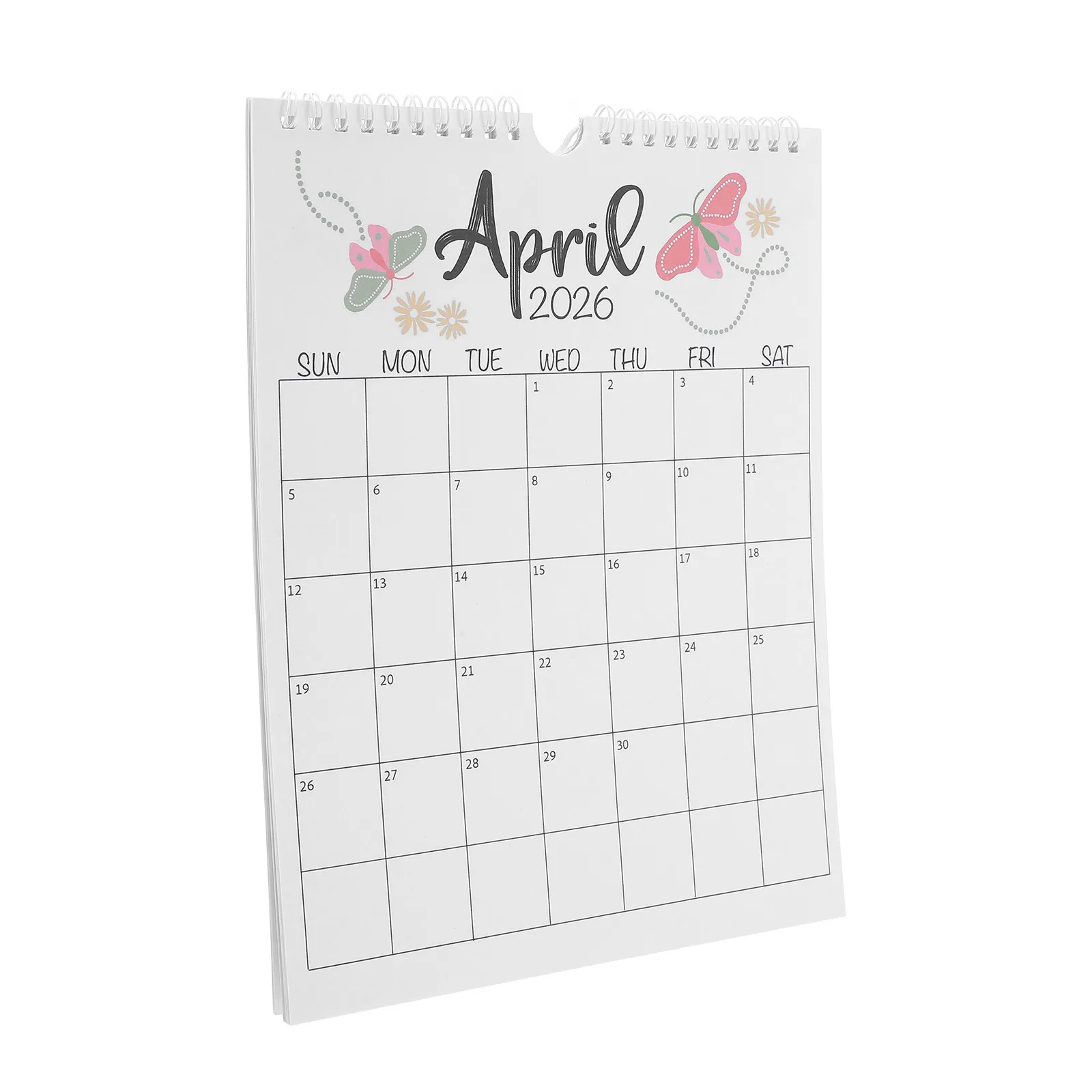 

Настенный календарь на 2026 год, большой ежемесячный планировщик, блокнот с отрывными листами (с января по декабрь), подвесной календарь с отмеченными праздниками для планирования в семье, офисе, школе