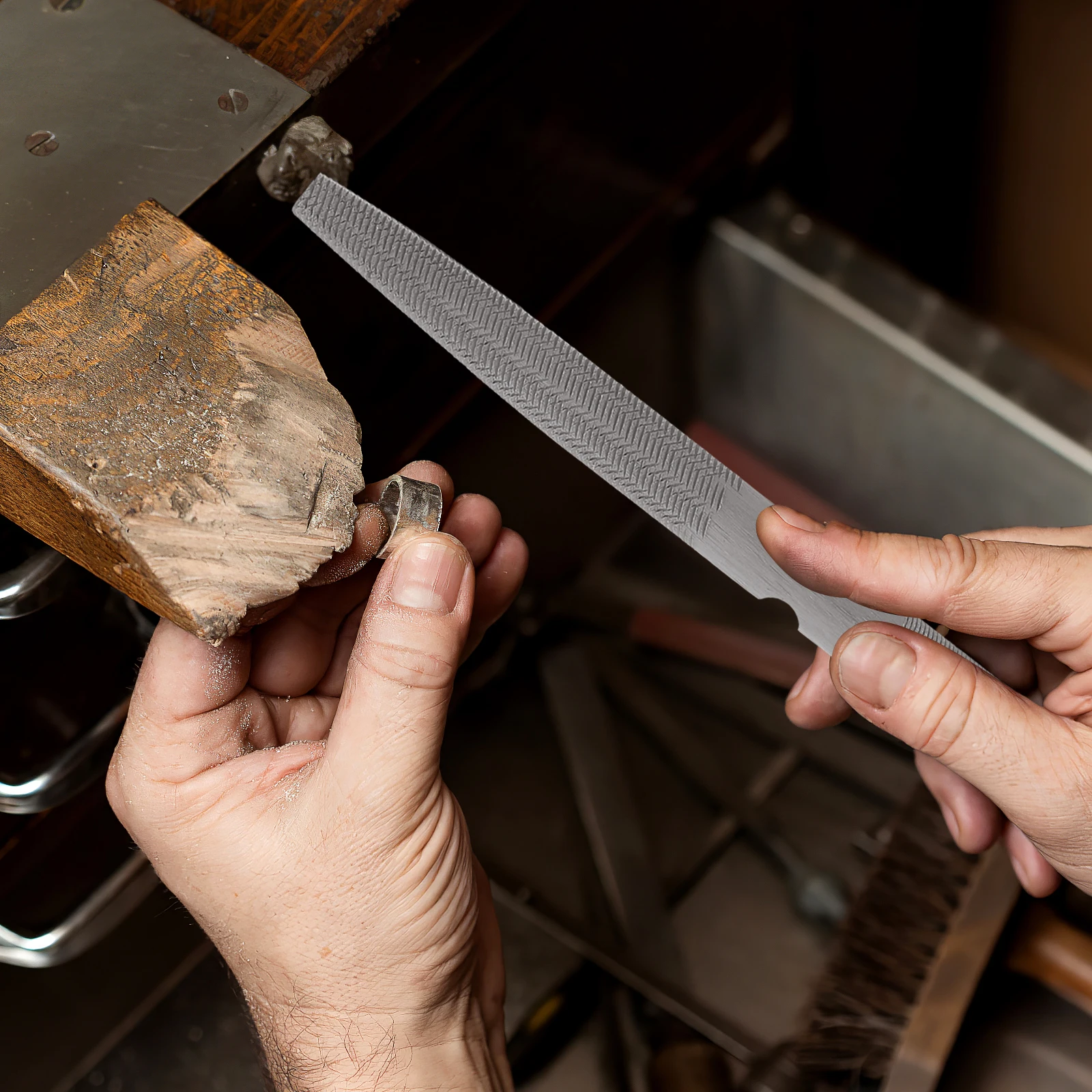 

2Pcs Double Ended Wax File Tool Kit for Jewelry Carving Sculpting Modeling Metal Shaping Wax Jewelry Tool Cautery Pen