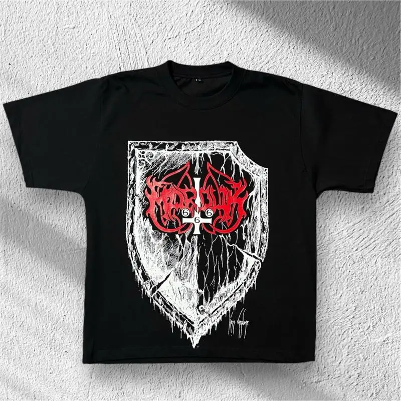 Heaven Shall Burn Tour 96 Shield Cross T-Shirt
