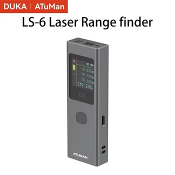 DUKA ATuMan nouveau télémètre de niveau Laser LS6 OLED 480mAh rechargeable 40M Mini télémètre outils de mesure d'angle deux en un