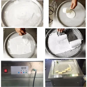 وصول جديد حار بيع تايلاند فراي آلة الآيس كريم / آلة لفة الآيس كريم المقلية أعلى 10 مبيعات لآلة الآيس كريم التايلاندية - No5