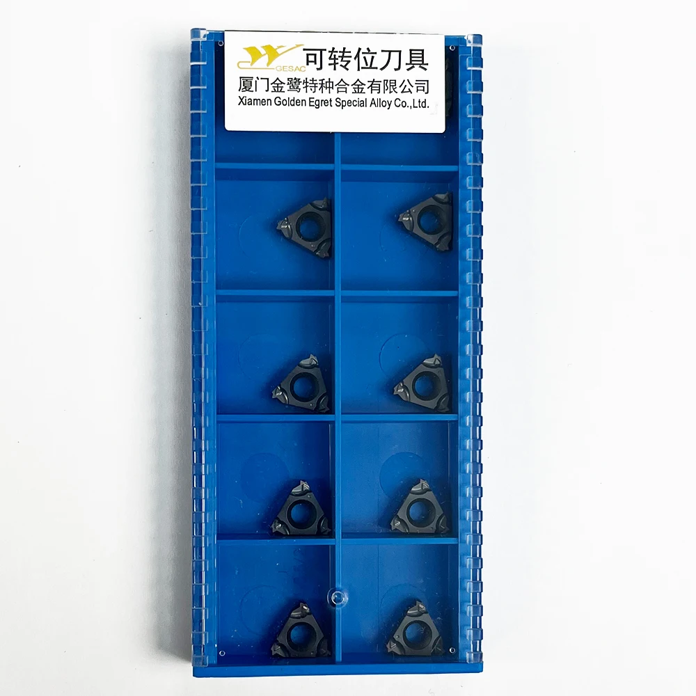 HUAZHICHUN 11IR1.00ISO-TC GM3225 Carbide Inserts Milling Cutter Tool