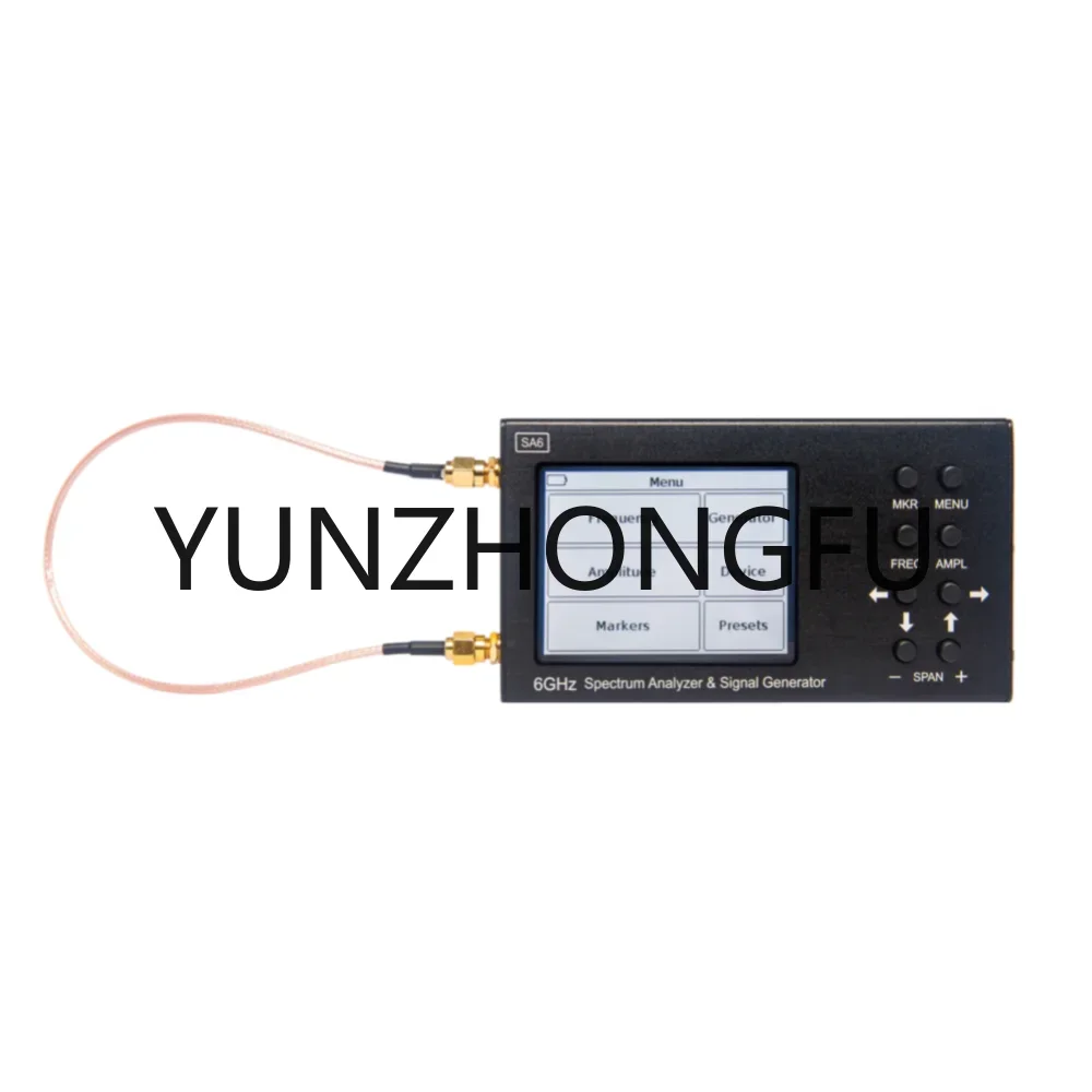 With Tracking Generator 6.2 GHz With Touchscreen 6GHz SA6 Portable RF Spectrum Analyzer Spectrum Explorer  Signal Genertor