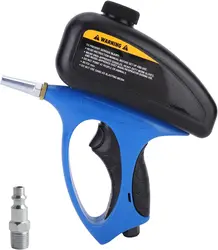 Handheld Pneumático Areia Jateamento Máquina, Anti-Ferrugem Sandblaster, Ferrugem e Removedor de Pintura, Handy Gun Kit, Funciona Todos Areia Jateamento