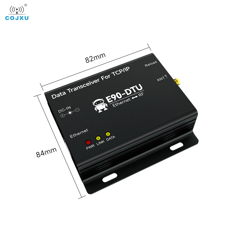 LoRa Wireless Data Transmission Gateway 433Mhz Ethernet Gateway 22dBm COJXU E90-DTU(400SL22)E MQTT Protocol RSSI LBT Modbus