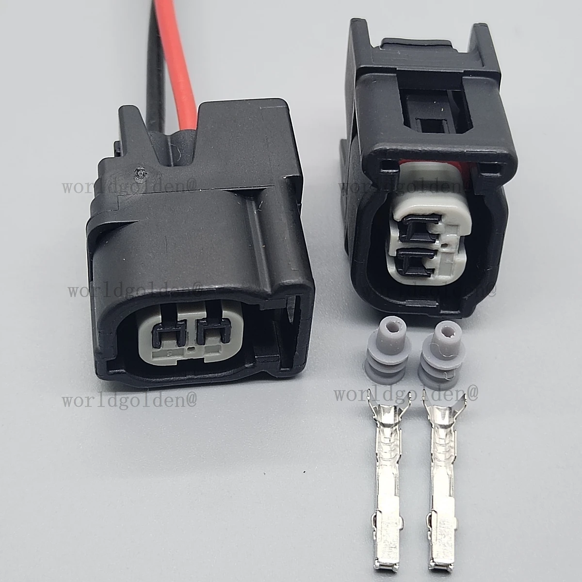 Auto 2Pin Waterproof Connector Housing with Terminals for Honda Auto Wire Harness Daily Maintenance car connector