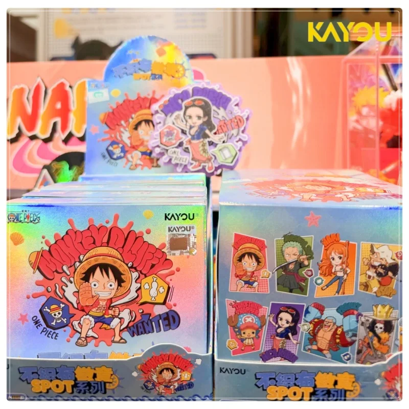 

Official Kayou One Piece Spot Series Non-Woven Badge Luffy Anime Peripheral Chest Pin Bag Accessory Trendy Collectible Toy Gift