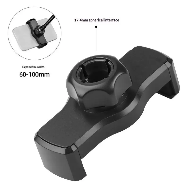 Flexible Arm Monopod Metal Tube Rod Stands Selfie Stick With Ball Head For Mobile Phone Smartphones Tripod Live Streaming