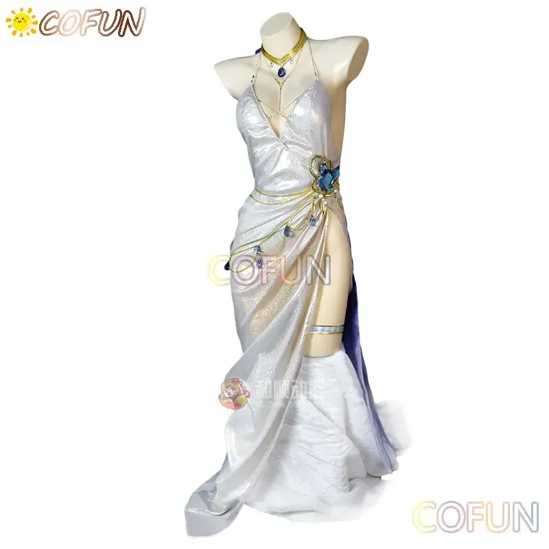 

Костюм Хелен COFUN для косплея, сексуальное платье из перламутровой ткани, игровой костюм Хелен