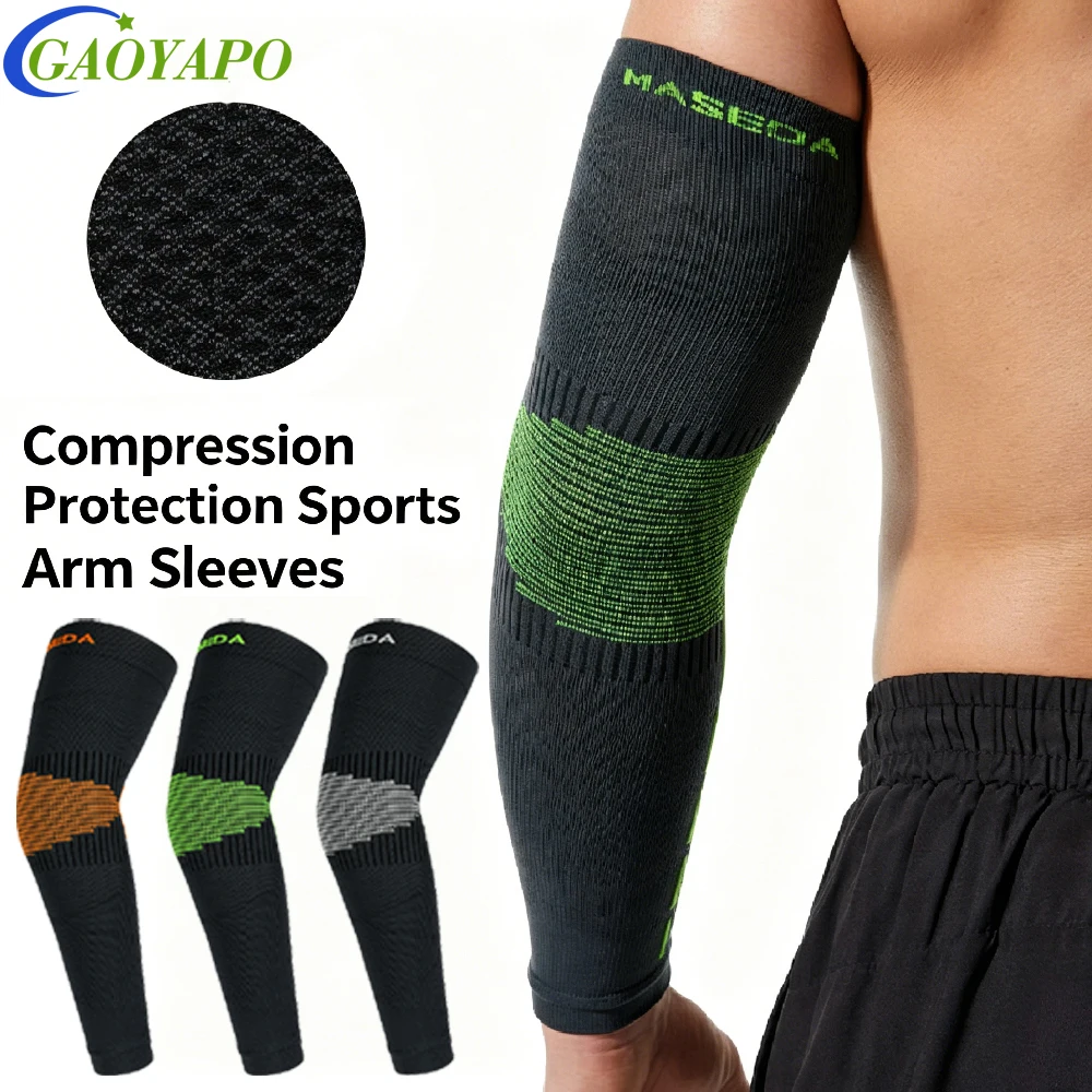 Tennis Elbow Brace - Lengan Kompresi 1 Pasang, Penyangga Siku