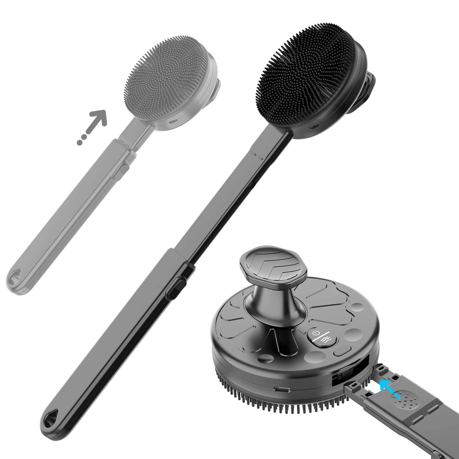 personal-care-shower-body-back-cleaning-tool-set-exfoliation-massage-brush-electric-multi-function-long-handle-bath-brush