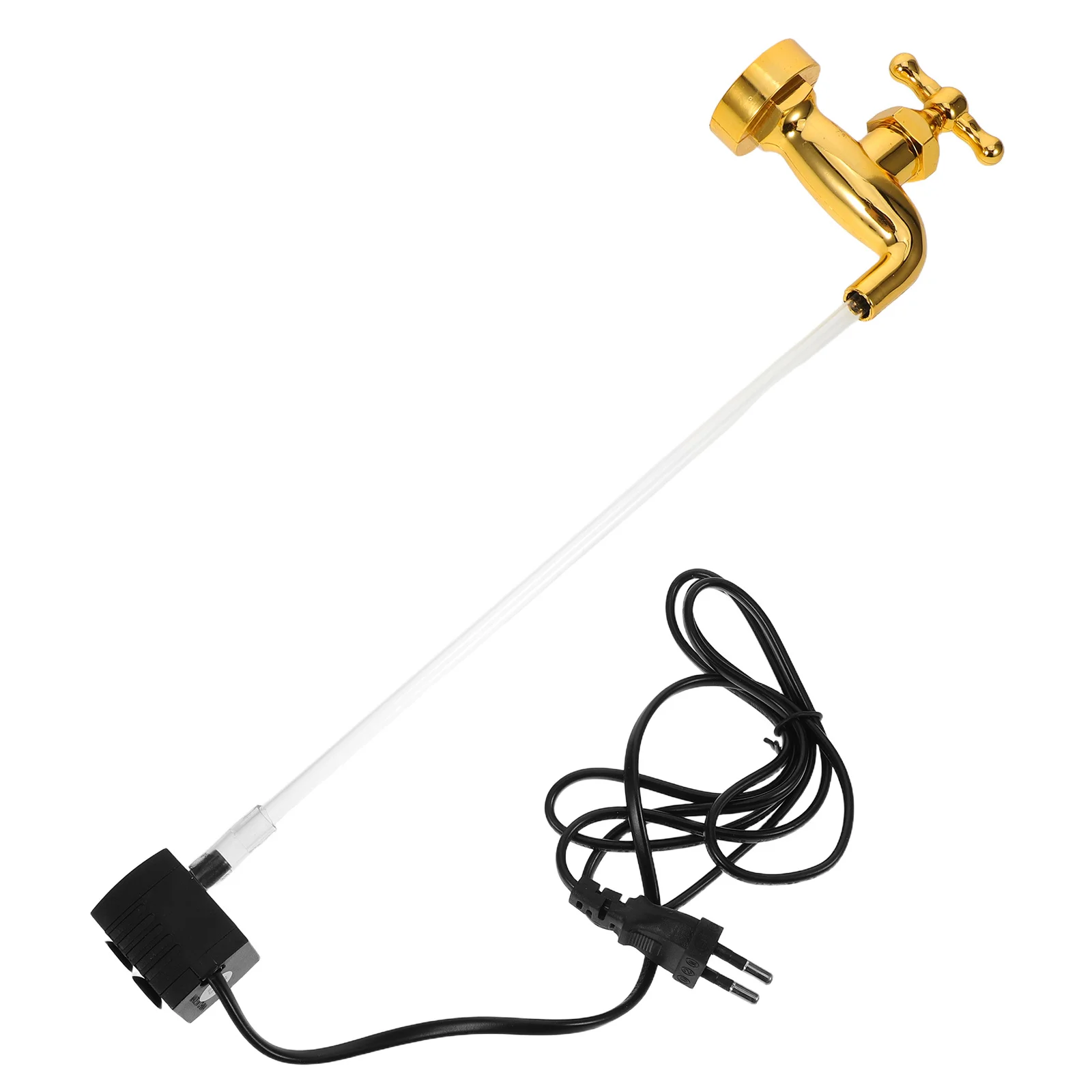 

1Set Floating Tap Fountain Invisible Flowing Spout Outdoor Garden Patio Yard Water Fountain Decor USB Garden Water Feature