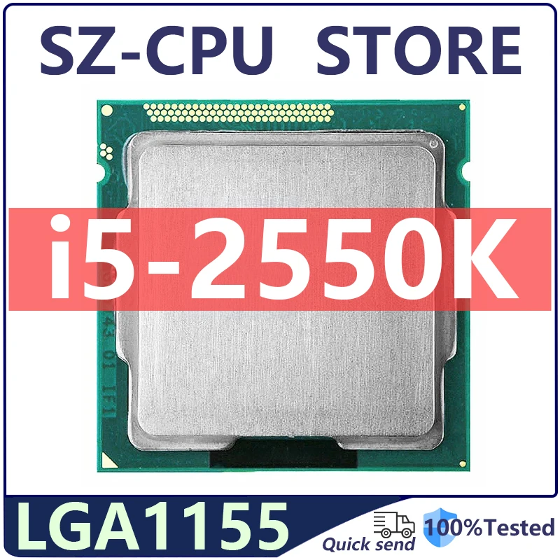 Core i5-2550K i5 2550K i5 2550 K 3.4 GHz Quad-Core CPU Processor 6M 95W LGA 1155