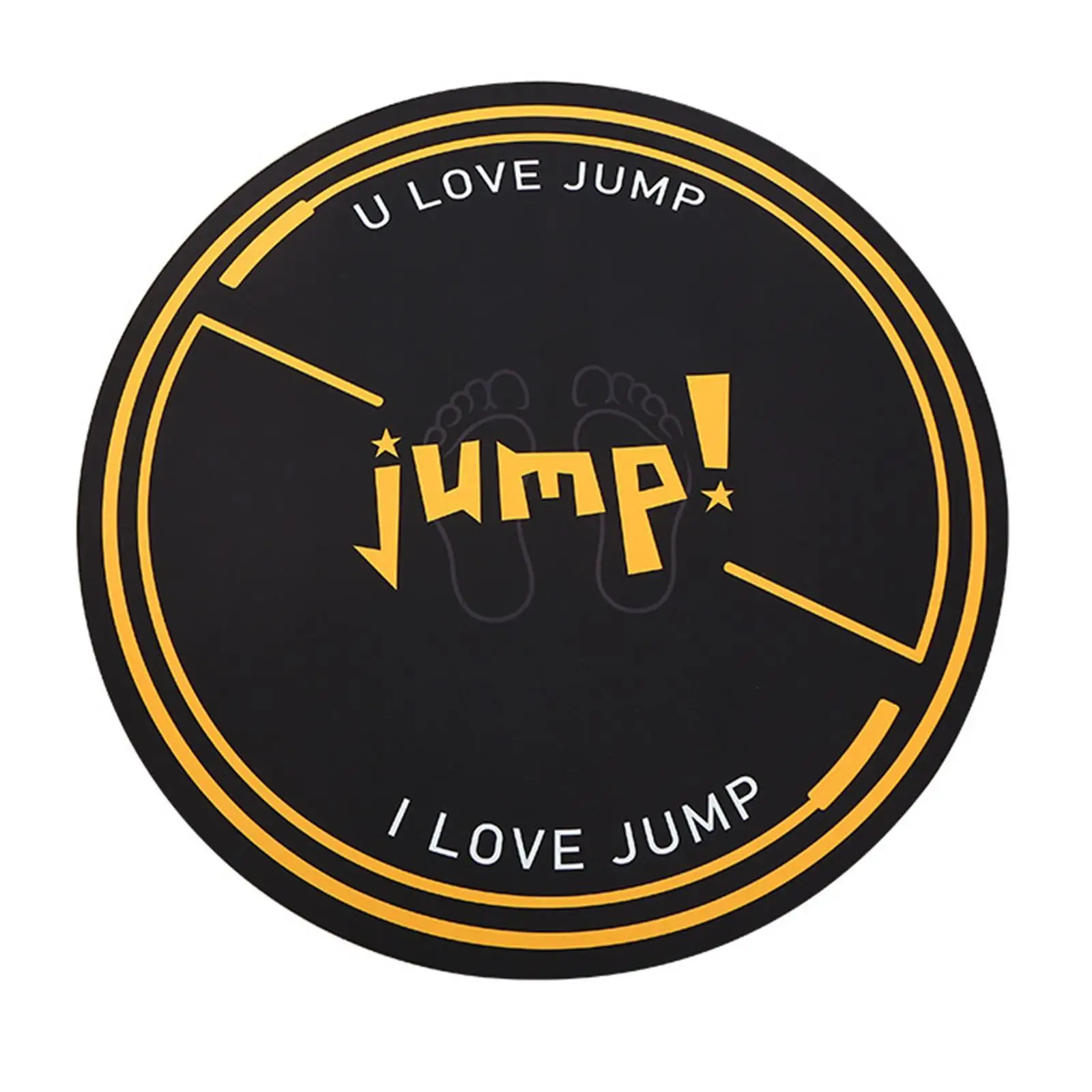 Jump Rope Mat Floor Protection Silent Double Sided Nonslip Jump Rope Pad