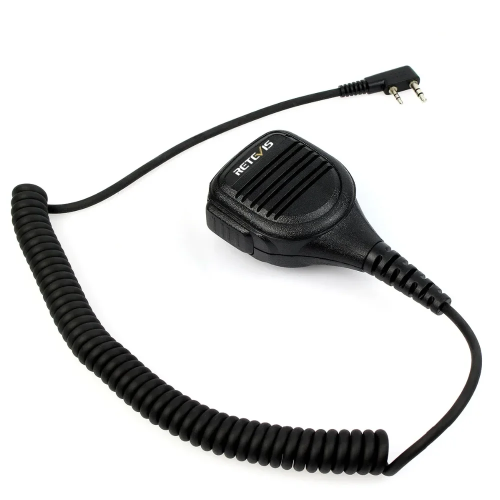 Speaker Noise-cancelling Microphone With 3.5mm Audio Jack PTT For Kenwood Retevis RT5R H777 For Baofeng UV5R UV82 Walkie Talkie