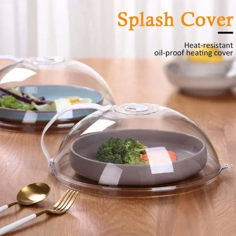 New Home Multi-function Reusable Airtight Food Cover Anti Food Sputtering Professional Microwave Cover with Steam Vents