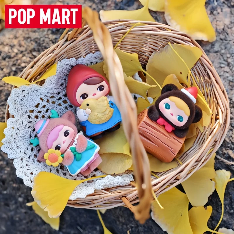 

Подлинная POP MART PUCKY Pok é mon Market Series, ручная слепая коробка, изысканные коллекционные игрушки, украшения, модная кукла, праздничный подарок