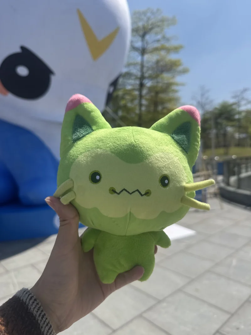 

Плюшевая игрушка Roco Kingdom Catnip в виде кошки, вдохновленная играми, для декора комнаты, милая креативная мягкая игрушка, подарок на день рождения для друга