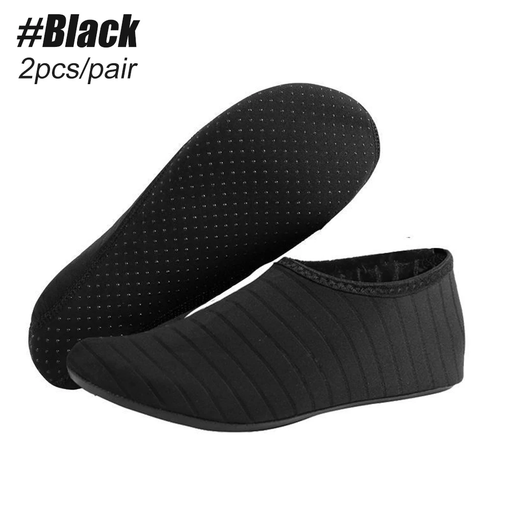 1 Paar Wasserschuhe für Herren und Damen, Barfuß, Strand, Pool-Schuhe, schnell trocknende Aqua-Yoga-Socken für Surfen, Schwimmen, Wassersport – Detail 12