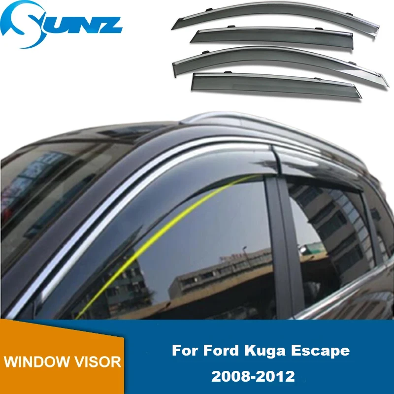 

Windshield For Ford Kuga Escape 2008 2009 2010 2011 2012 Car Rain Sun Window Visor Deflector Awning Cover Trim Accessories