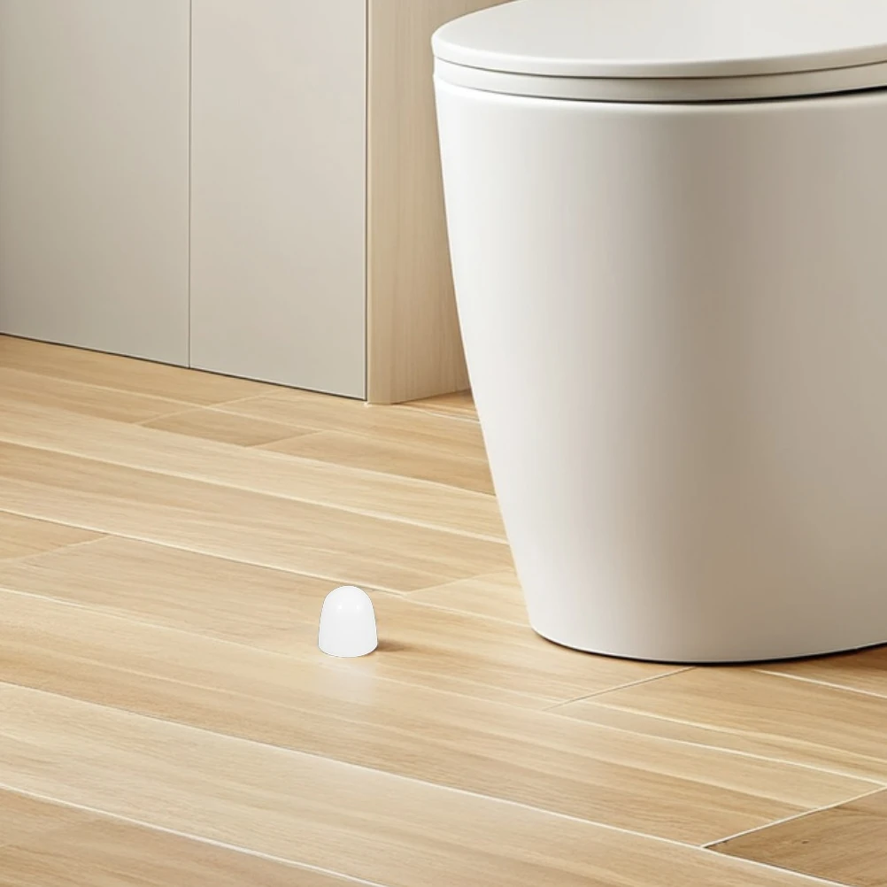 

6Sets Toilet Bolt Caps Universal Round Plastic Push on Decorative Covers Replacement Easy Install Toilet Seat Bolt Covers