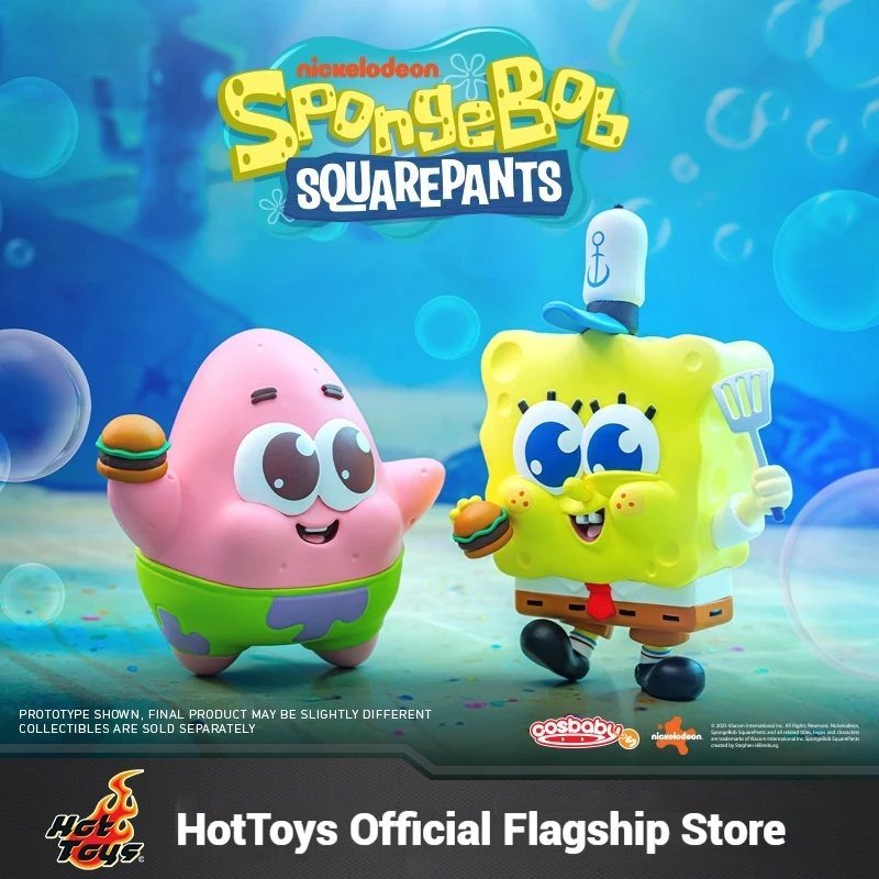

Hot Toys Spongebob Squarepants Patrick Star 10cm Mini Action Figure Cartoon Collection Model Doll Ornament For Kids Collectors