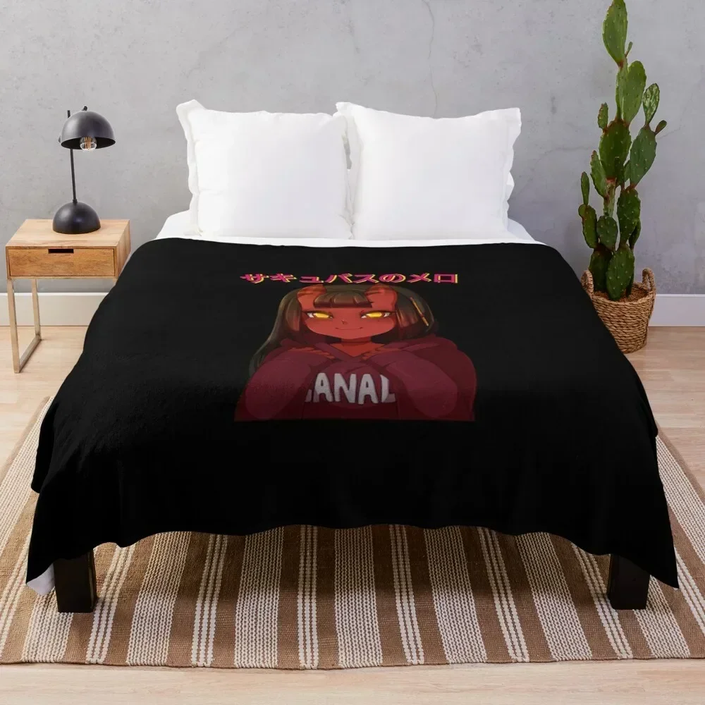 Meru The Succubus Throw Blanket Decoratives Decorative Sofas christmas decoration Blankets