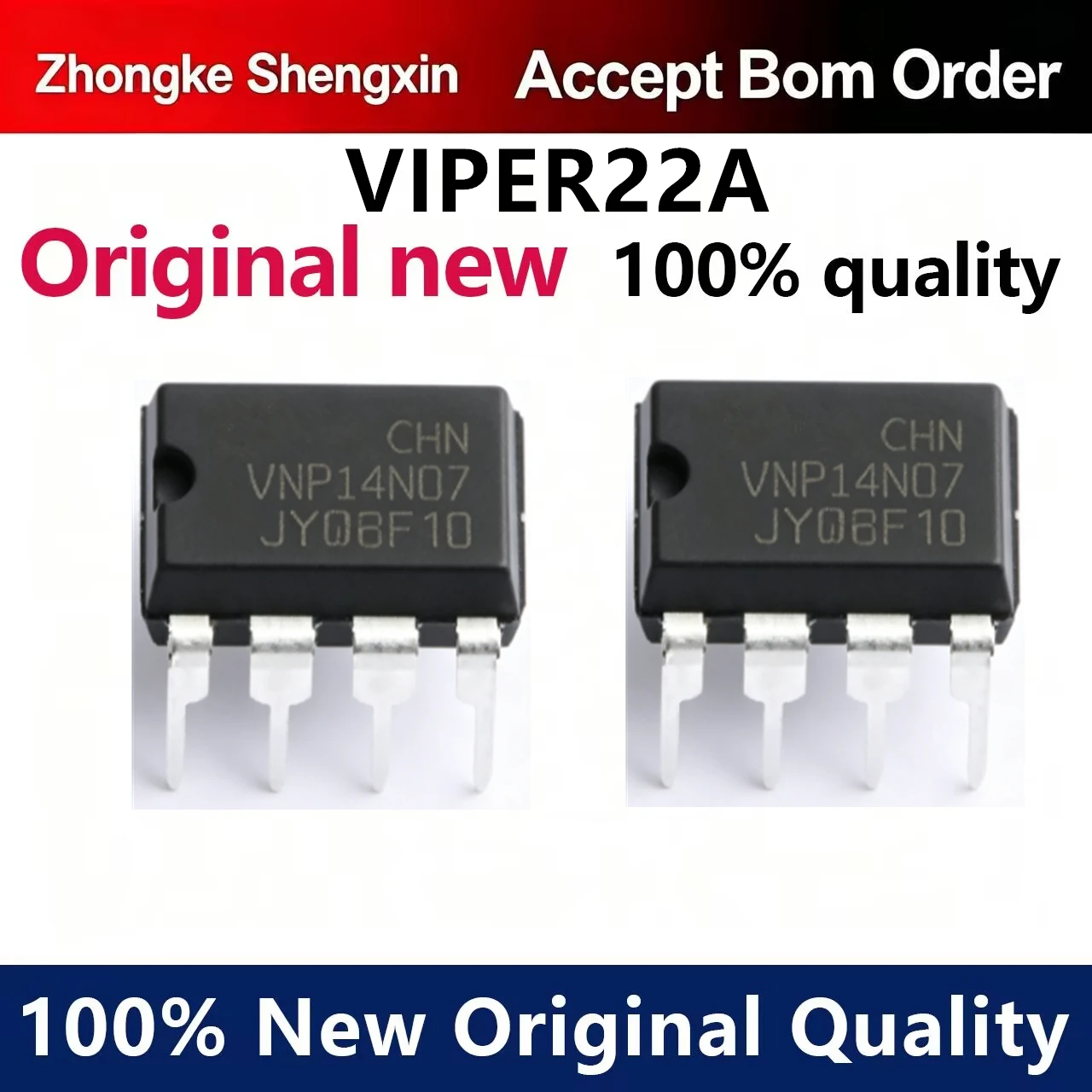 （5pcs）Brand new domestic/original VIPER22A DIP8 induction cooker DVD switch power chip