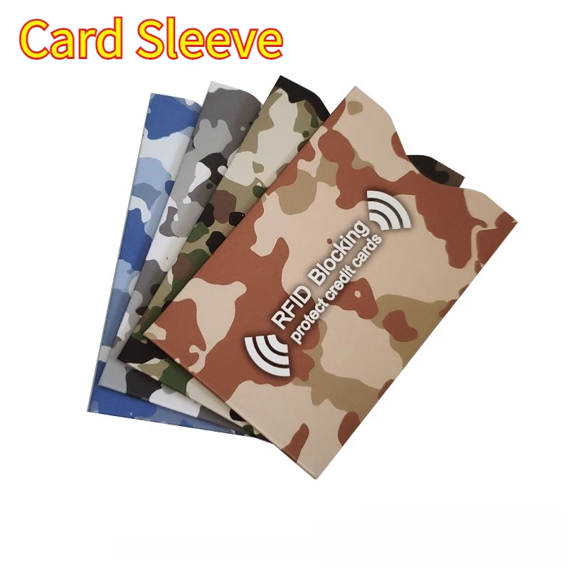 

10Pcs Smart RFID Bank Card Holder Anti Theft Brush Coated Paper Aluminum Foil Card Sleeve Protective Case Rfid Protection