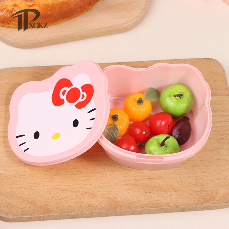 Sanrio Hello Kitty Y2K Storage Box Anime Kuromi Cinnamoroll Kawaii Cute Cartoon Student Hairpin Desktop Storage Toys Girls Gifts