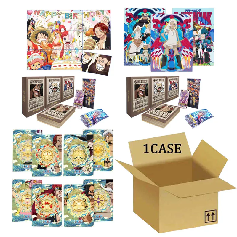 

Wholesales One Piece Collection Game Booster Box Original Tcg Anime Table Cards Kids Toys