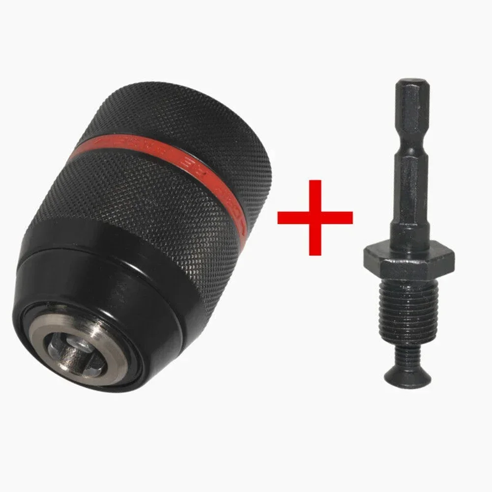 Handle Keyless Drill Chuck 1/2-20UNF Adapter Chuck And Converter Drill Chuck Driver Keyless Power Tool