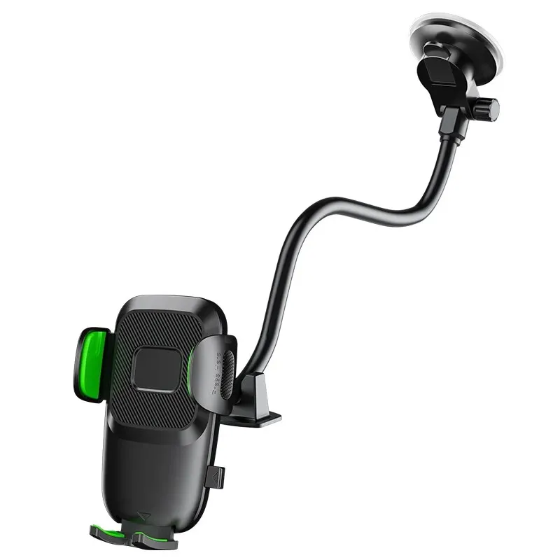 Support de téléphone portable pour voiture, support de téléphone pour pare-brise/tableau de bord/fenêtre, support de téléphone à ventouse pour voiture et camion Compatible