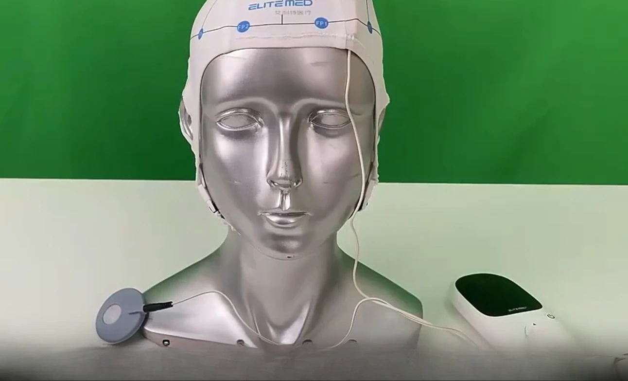 tDCS Medical Brain Stimulation Instrument for Therapy & Pain Relief