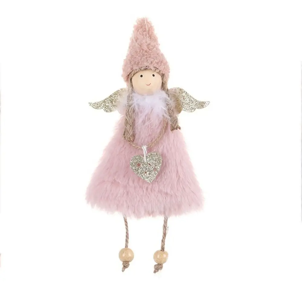 Elegant Cute Xmas Tree Hanging Ornaments Angel Angel Pendant Fashionable Gauze Skirt Angel New Year