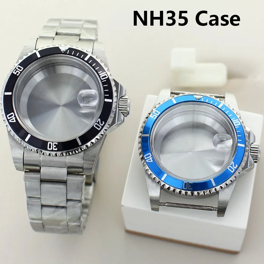 

Retro NH35 Case 39.5mm, Waterproof Stainless Steel Acrylic Mirror Watch Case, for NH34 NH35 NH36 Mechanical Movement Watch Cover