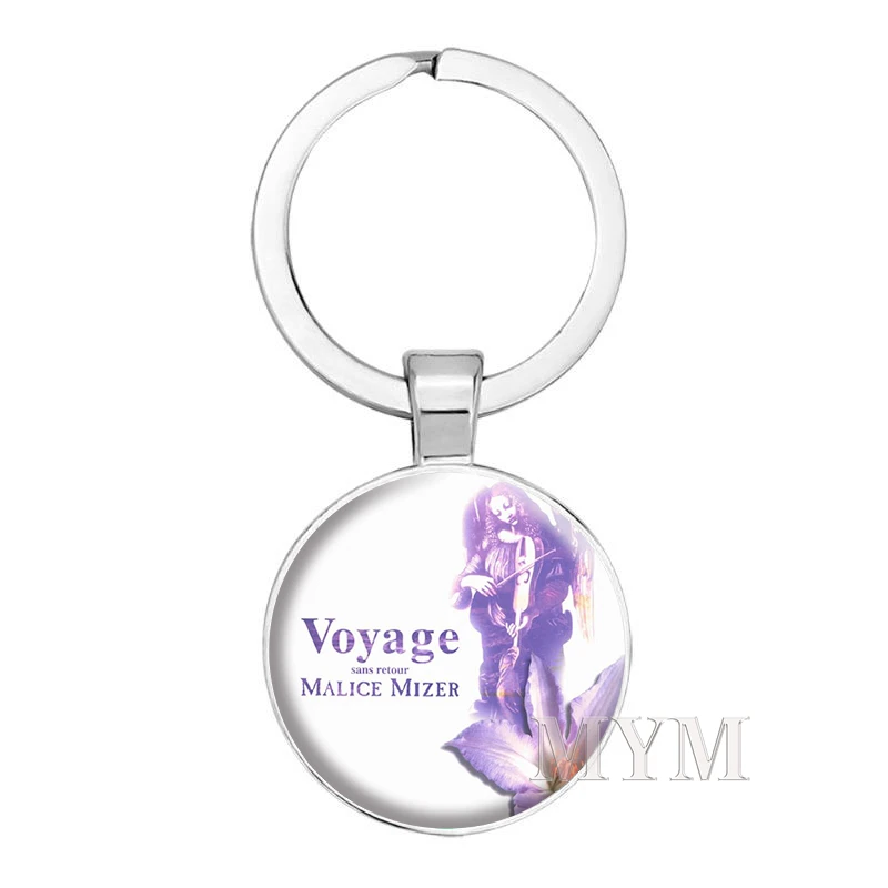 Rock Band Malice Mizer Visual Kei Keychain Mana Sama Gothic