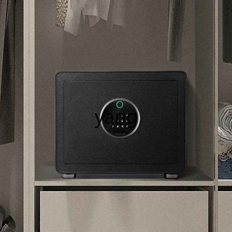 XYY safe, household anti-theft, small hidden safe, fingerprint safe deposit box, embedded in the wardrobe