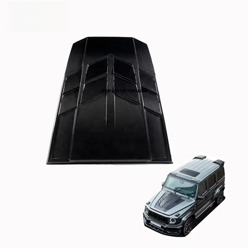 Suitable for 2019+ G-Class W463 W464 G500 G63 Dry Carbon Chelsea Style High Quality Cargo Cover