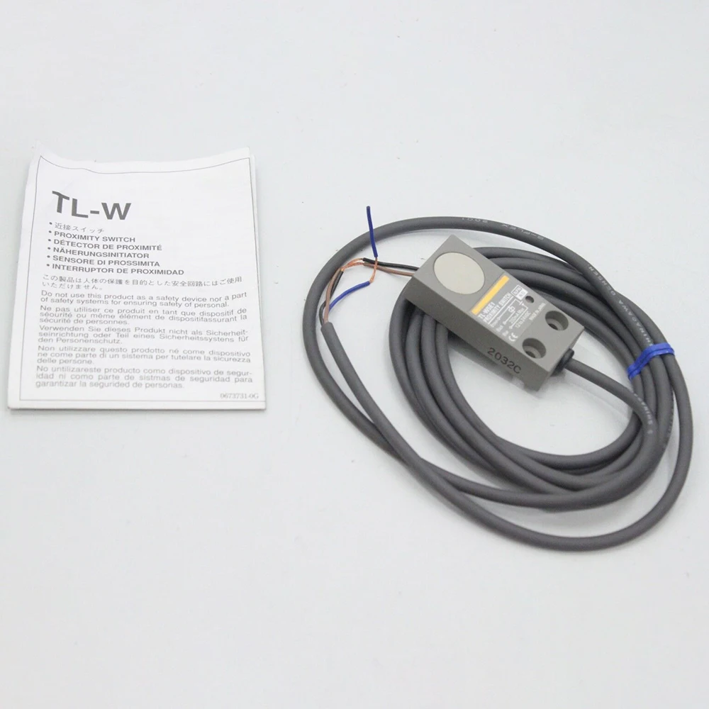 ใหม่ TL-W5E1 Proximity Switch Sensor ประเภทแบน NPN ปกติเปิดสามสาย DC