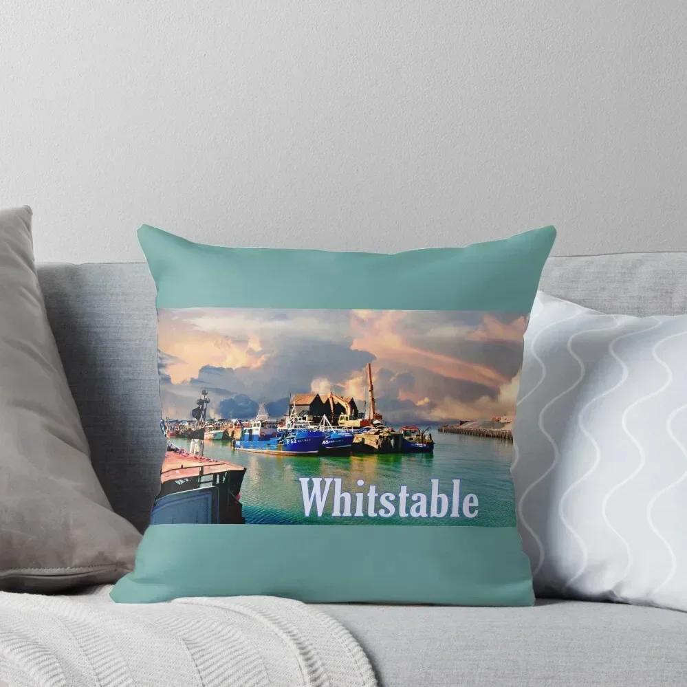 Whitstable Throw Pillow pillowcases for sofa cushions christmas ornaments 2025 autumn decoration pillow