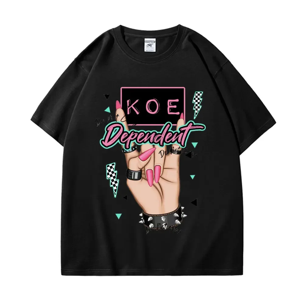 Limited Koe Wetzel Design Graphic T Shirts Men Women Fashion Hip Hop Short Sleeve T-shirt Street Harajuku Oversized T-shirts