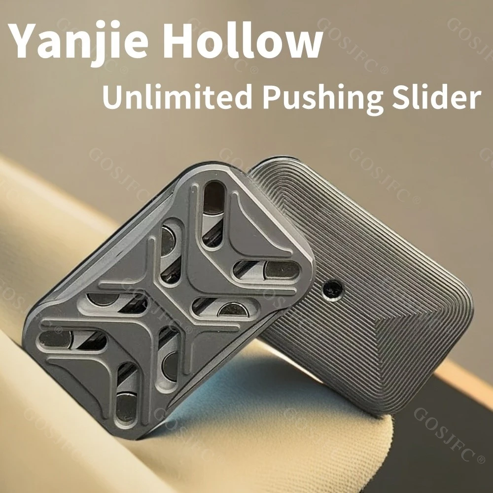 Yanjie جوفاء غير محدود دفع المنزلق الفولاذ المقاوم للصدأ لعبة تخفيف التوتر ألعاب متململة للبالغين مكتب مكتب الملحقات #1