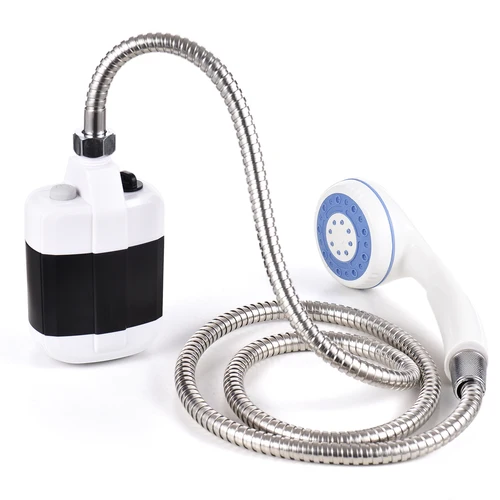 Ducha de Camping portátil, bomba de ducha eléctrica recargable por USB para exteriores, para acampar, lavado de coches, jardinería, limpieza de mascotas