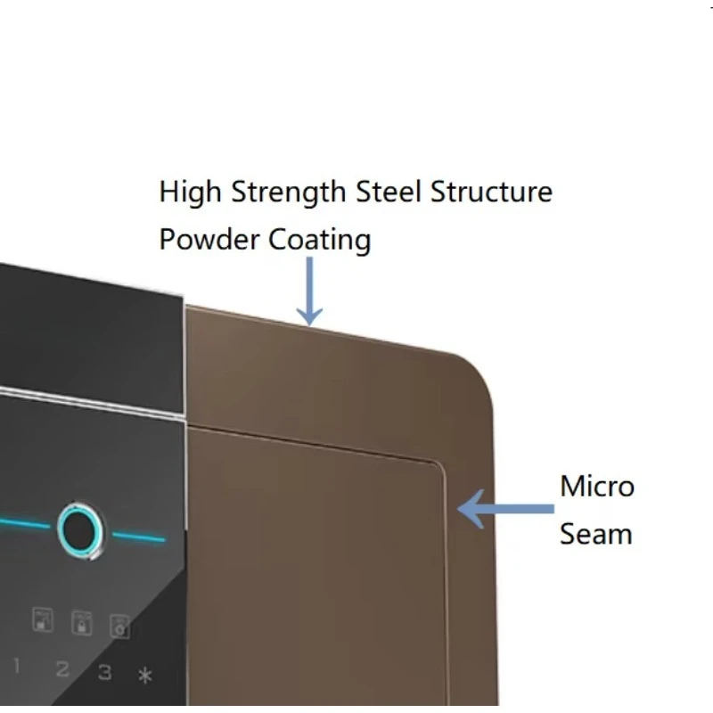 2,7 kubieke voet grote grote elektronische kluis voor thuishotel zakelijke kluis vingerafdruk