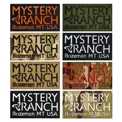Mystery Ranch Reflective Magic Sticker Infrared English Glow in the Dark Armband Badge Laser Engraved Backpack Decoration Patch