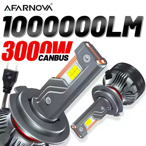 3000W H7 Led Car Headligh Bulbs 3 Copper Tube 4300K 6000K Led 7035 CSP Lights For Car H4 H11 H1 H3 H8 9005 9006 9012 Auto Bulbs