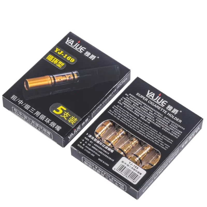 Circulation Washable Smoking filter dual use High quality Tobacco Filter Reducing Tar Healthy Mouthpiece for cigarette Men Gift