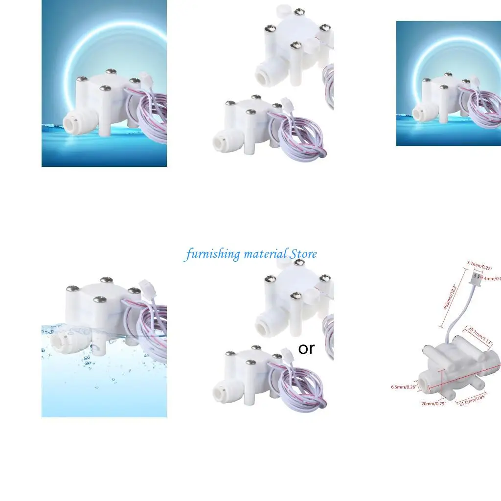 

Y5GD Water 2 Points Quick Plug Switch Control Flowmeter Counter